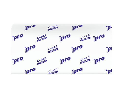 Полотенца бумажные листовые PROtissue С443