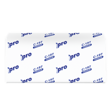 Полотенца бумажные листовые PROtissue С197