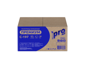 Полотенца бумажные листовые PROtissue С197