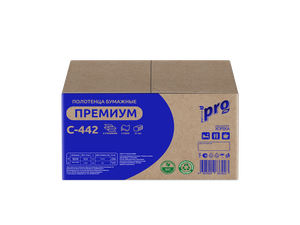 Полотенца бумажные листовые PROtissue С442